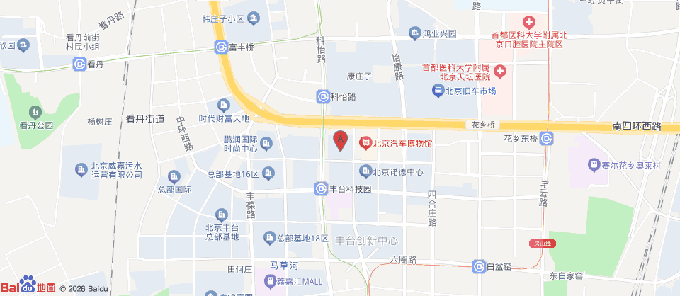 原站位置静态地图